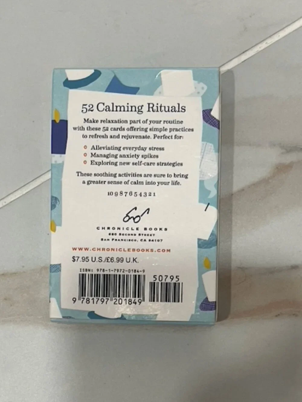 52 Calming Rituals Card Set